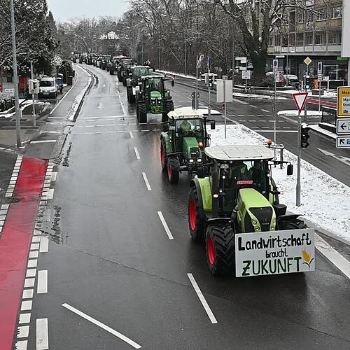 Landwirtedemonstration